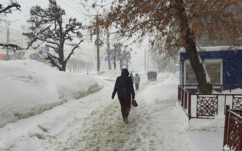 МЧС выпустило предупреждение о порывистом ледяном ветре в Чувашии