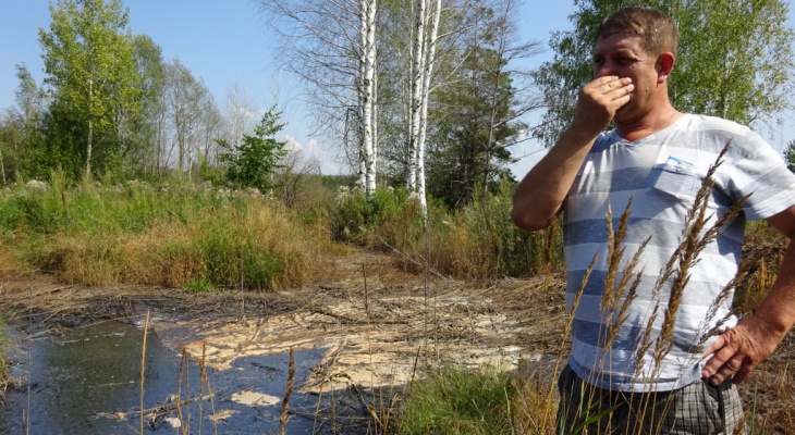 Ущерб природе от черного болота в Новочебоксарске посчитали в деньгах