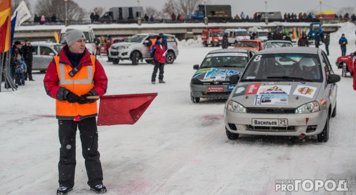 В Чебоксарах на льду Залива пройдут автомобильные гонки