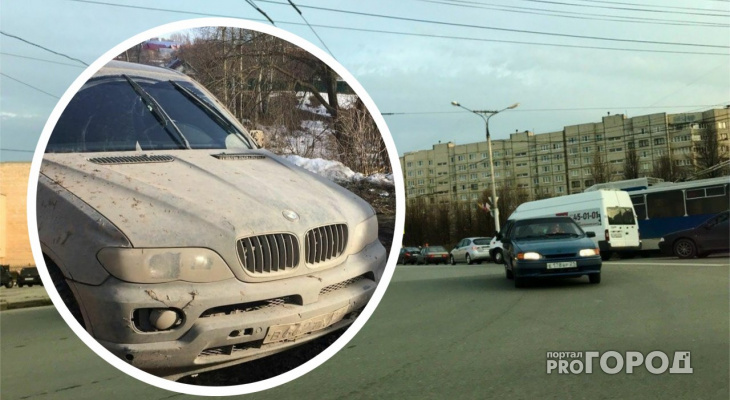 В Чебоксарах задержали водителя BMW после погони