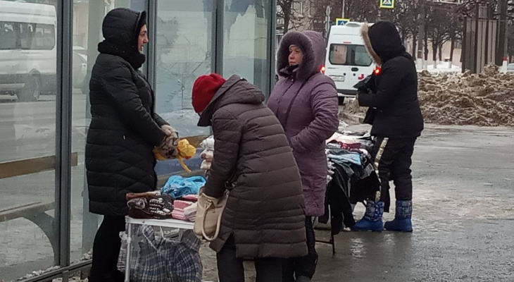 Уличные торговцы получили штрафы на 40 тысяч рублей