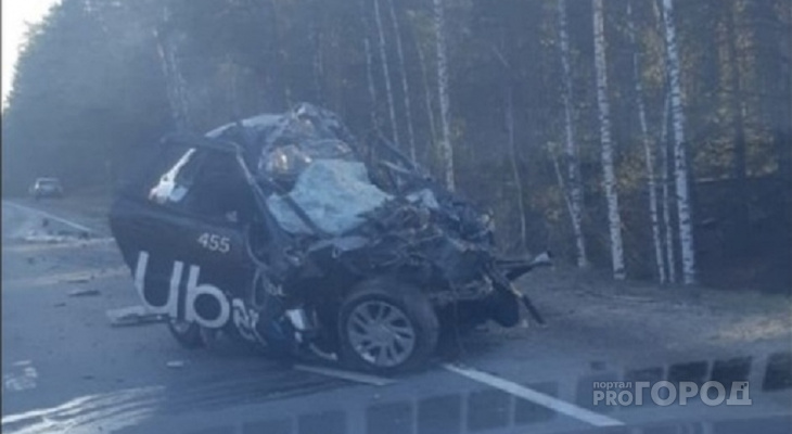 Водитель Uber и две пассажирки из Чувашии погибли в массовой аварии на марийской трассе