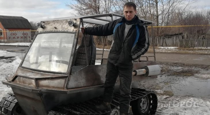Чувашский Кулибин строит вездеходы: "Это лучше, чем ходить по клубам" Чувашский Кулибин строит вездеходы: "Это лучше, чем ходить по клубам"