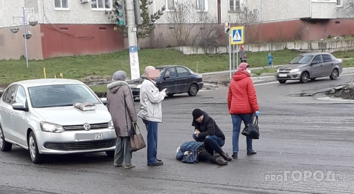 В Новочебоксарске «Фольксваген» сбил женщину, переходящую дорогу