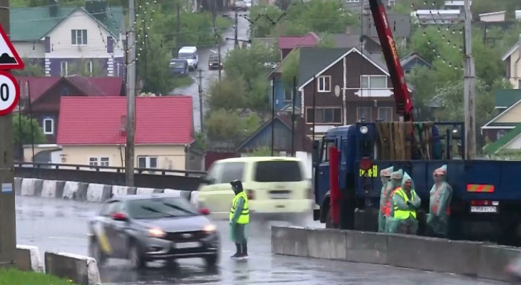Ливни разрушили план открытия Сугутского моста в Чебоксарах