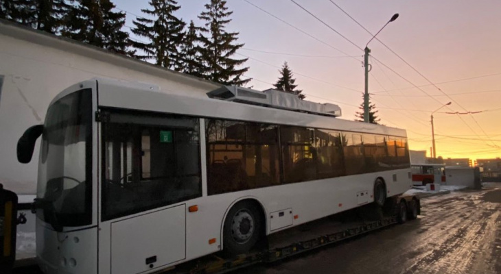 Десять новых троллейбусов поделили между Чебоксарами и Новочебоксарском