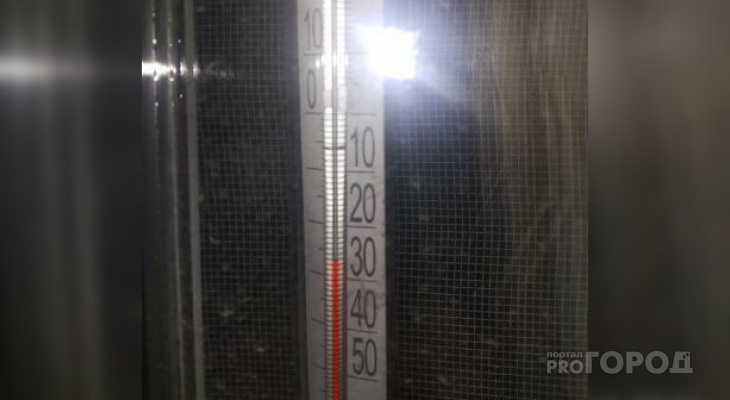 Утром в Южном Поселке столбики термометров опустились до минус 27 градусов