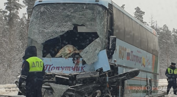 Автобус из Чебоксар с пассажирами попал в смертельное ДТП по дороге в Москву
