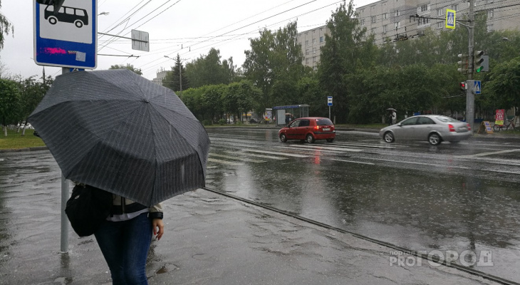 На Чувашию надвигаются похолодание, проливные дожди и сильный ветер На Чувашию надвигаются похолодание, проливные дожди и сильный ветер
