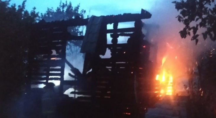 20-летний парень погиб во время пожара в чувашской глубинке