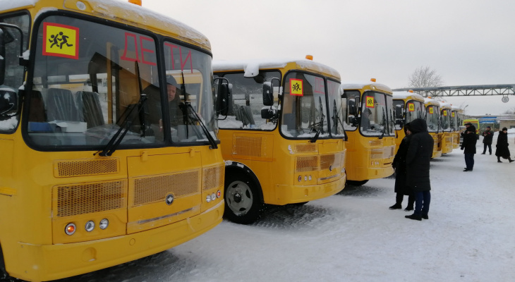 Чувашским школьникам купили 33 новых автобуса