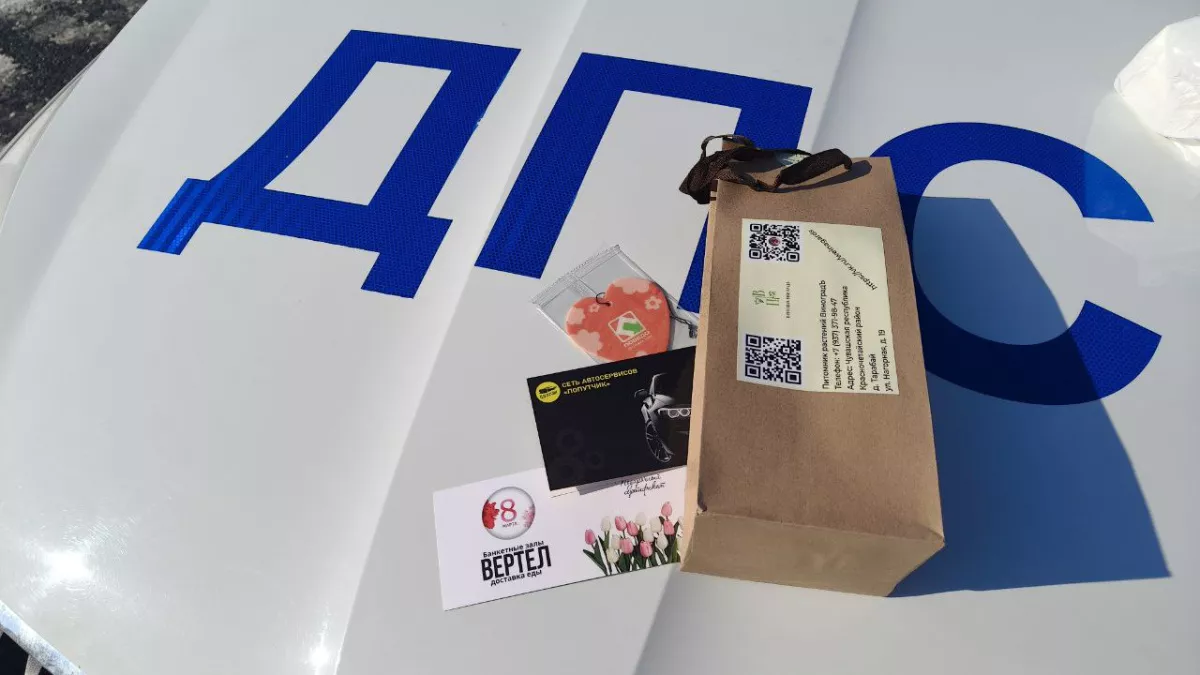 На площади Республики прошла праздничная акция для автоледи Чебоксар