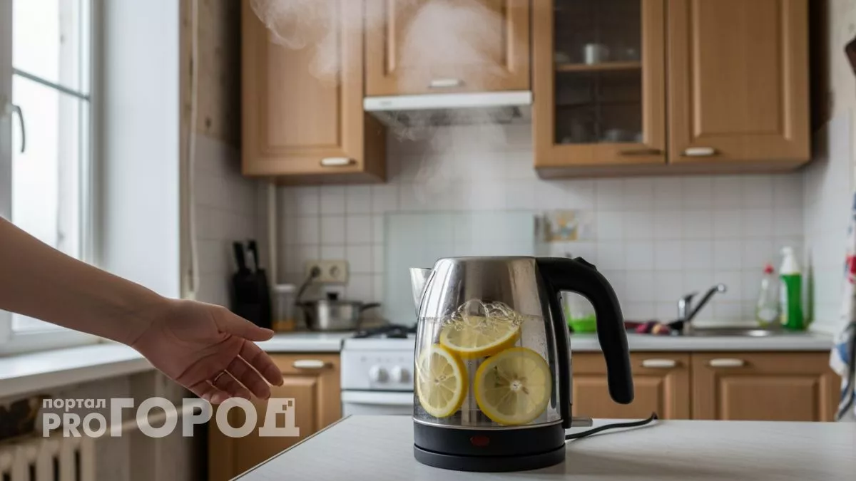 Добавляю в чайник 3 лимонные дольки — накипь растворяется без химии и вреда для здоровья