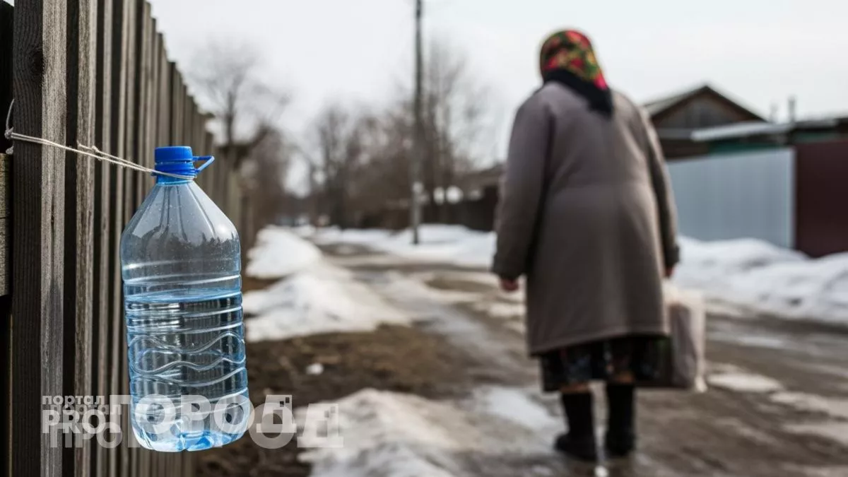 Подвесила пластиковую бутылку с водой к забору: это помогло решить одну деликатную проблему