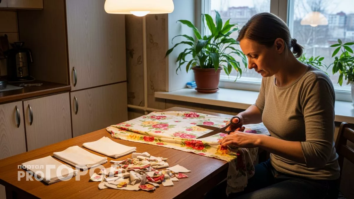 Старые простыни лежат без дела, а ведь из них можно сделать десяток полезных вещей для дома