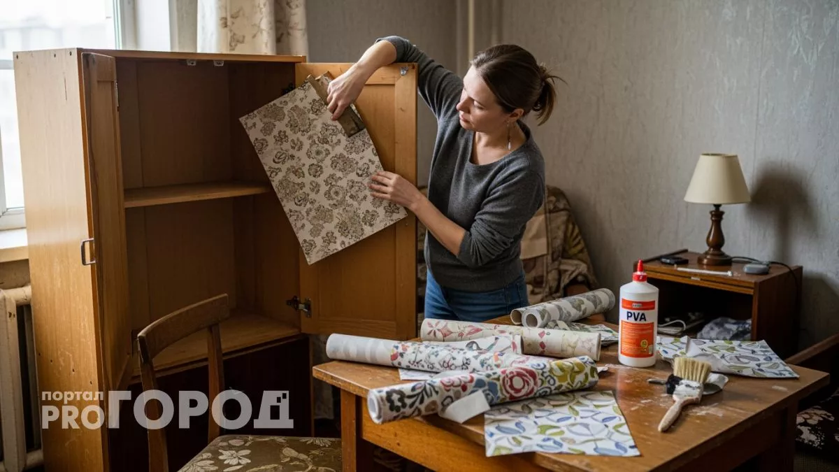 Обрезки обоев после ремонта превратила в такой стильный декор, что подруги требуют контакты дизайнера