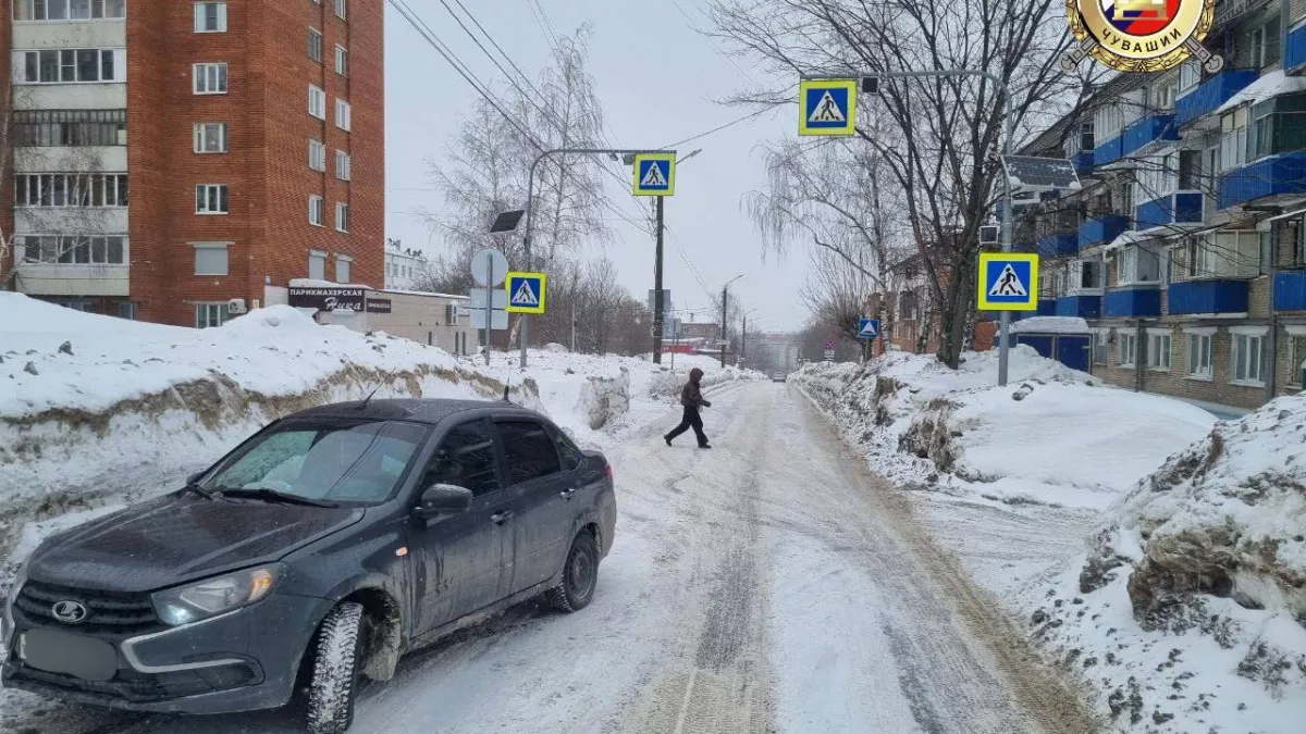 За один час в Чебоксарах сбили двух малолетних школьников 