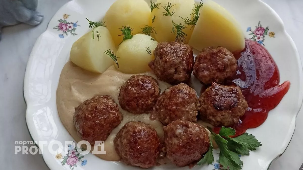 Делаю дома и получаю легендарный вкус: фрикадельки, как из "Икеа", за 20 минут