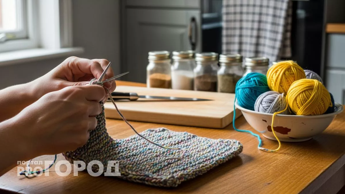 Накопились клубки остатков пряжи – превращаю их в практичные вещи для дома за пару часов