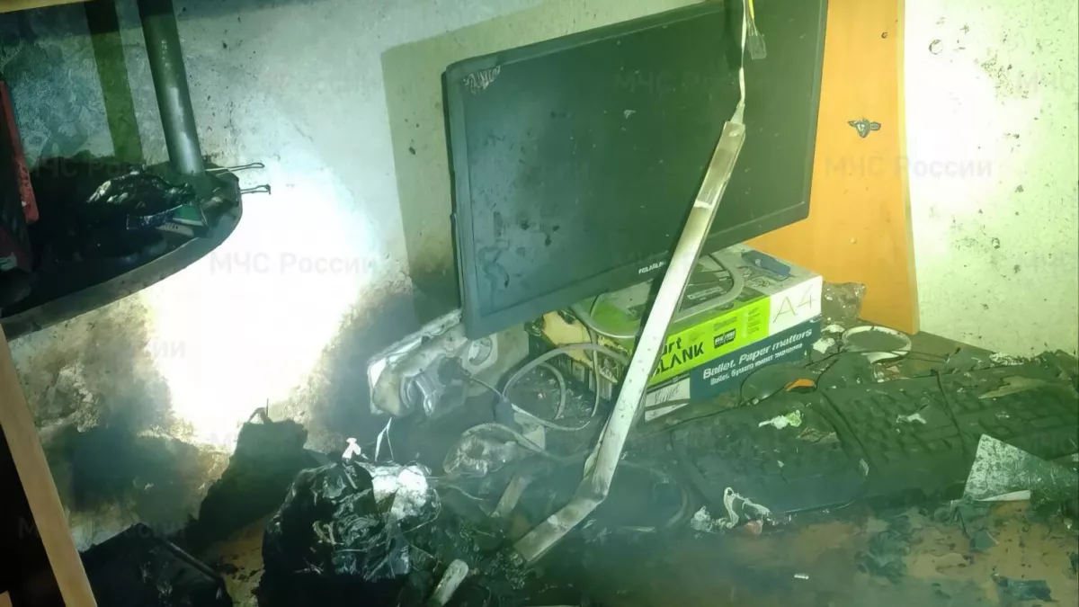 В квартире в Канаше вспыхнул пожар из-за пауэрбанка