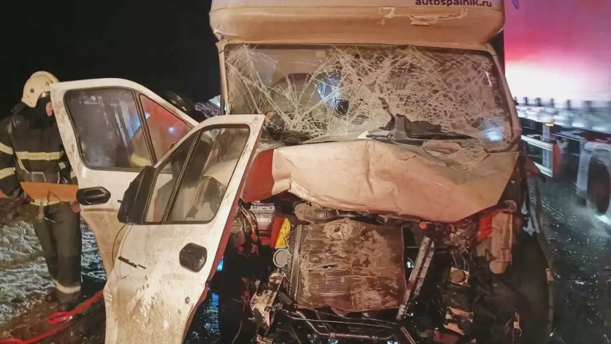 На М-7 в Чувашии разбился молодой водитель "Газели"