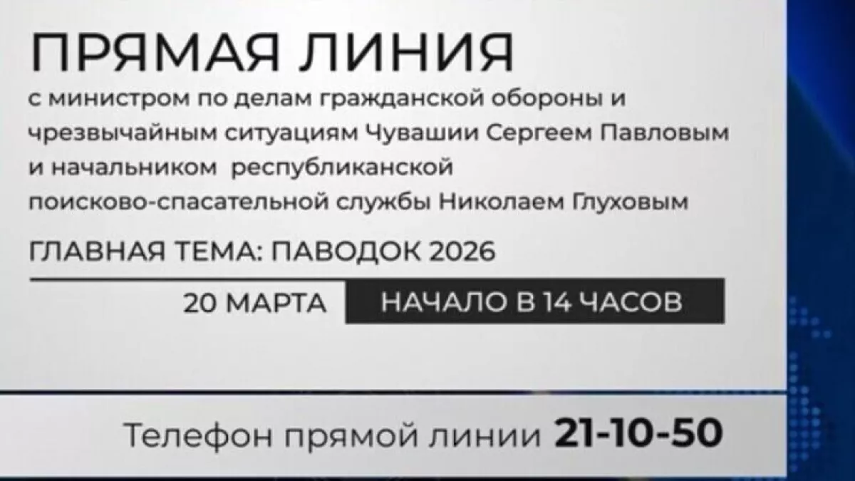 Аномальные снегопады угрожают затоплением: экстренная прямая линия в Чувашии