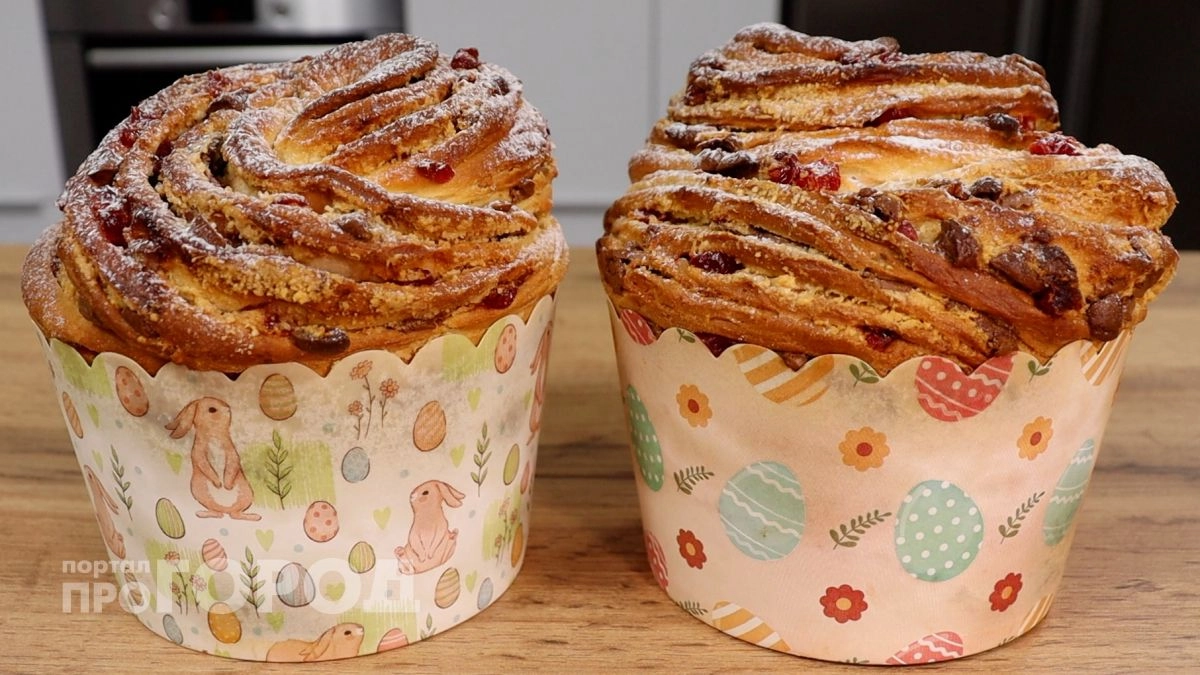 Пасхальный хит 2026 года: пеку кулич-Краффин с начинкой – долго не черствеет 