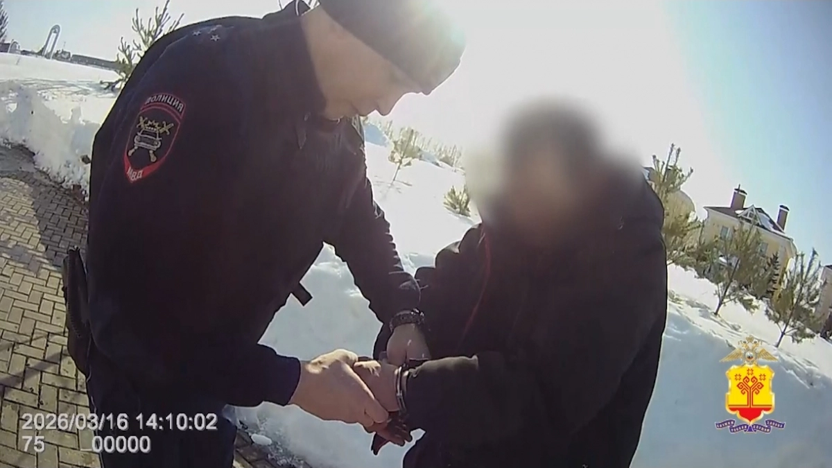 Остановился только после выстрела: на трассе М-7 в Чебоксарском районе задержали мужчину с ножами 