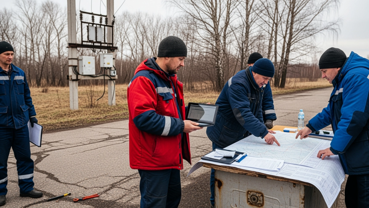 В Чувашии энергетики на лыжах и снегоходах проверяют 13 тысяч линий электропередачи