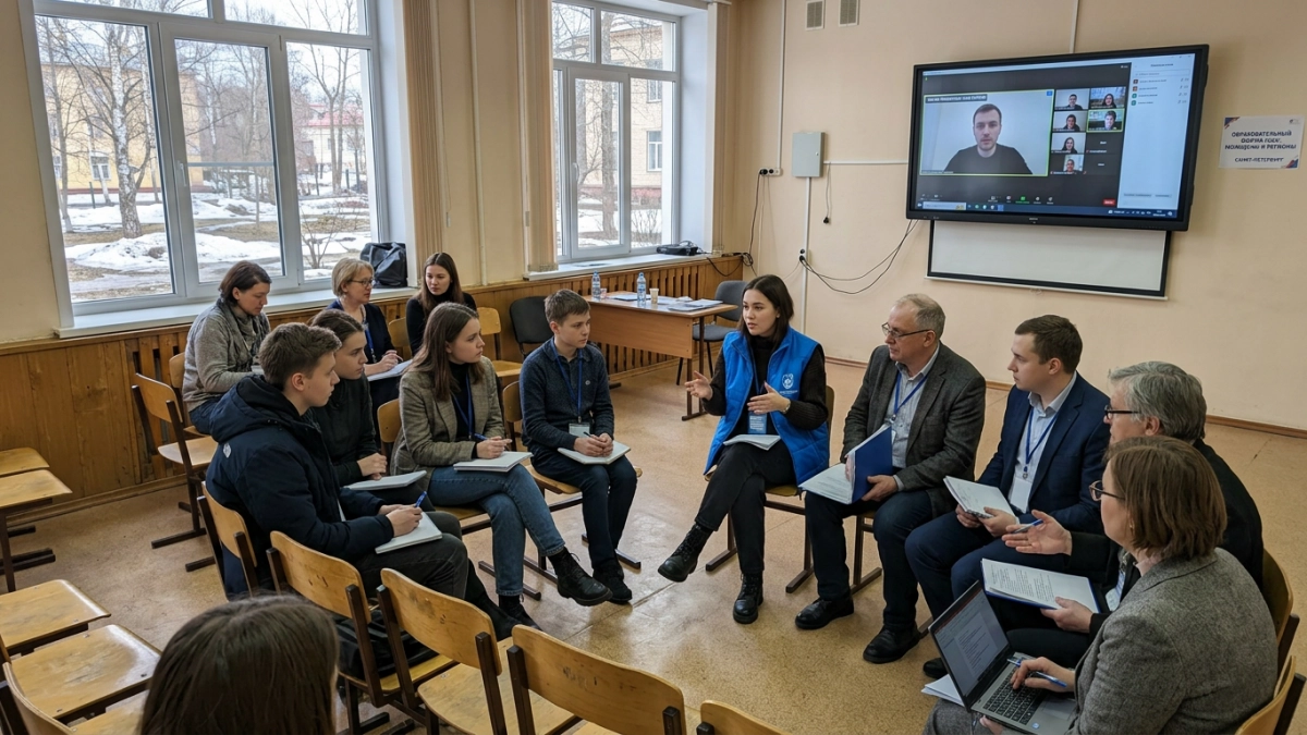 400 чебоксарских школьников отметили 12-летие воссоединения Крыма с Россией