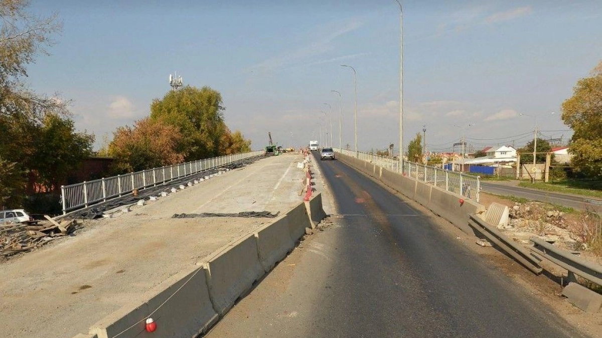 Путепровод в Канаше закроют на полгода: движение по одной полосе
