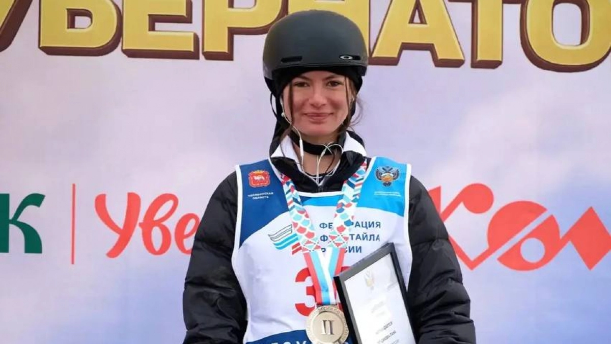 Чувашская спортсменка Лана Прусакова завоевала серебро на Чемпионате России по фристайлу