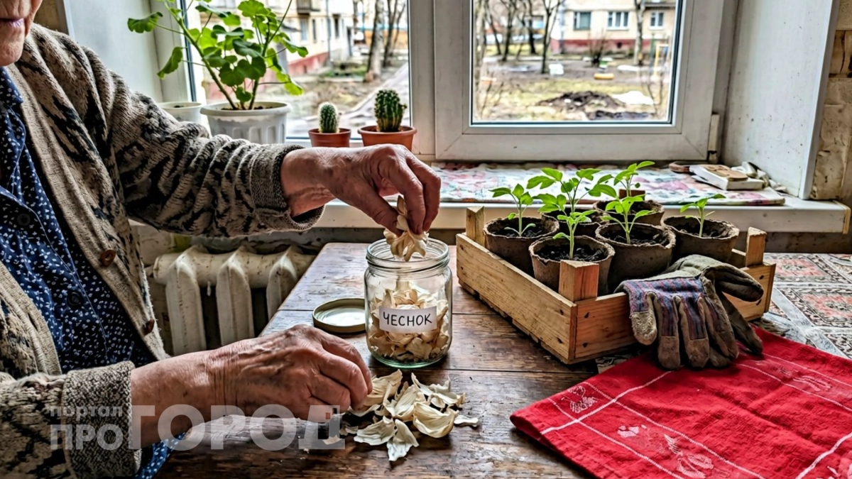 Знающие люди не выбрасывают шелуху от чеснока: заменяет сразу несколько продуктов в быту и на огороде