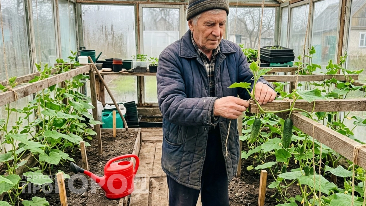 Огурцы выращиваю в горизонтальном положении: урожай выше в полтора раза, а ухода меньше