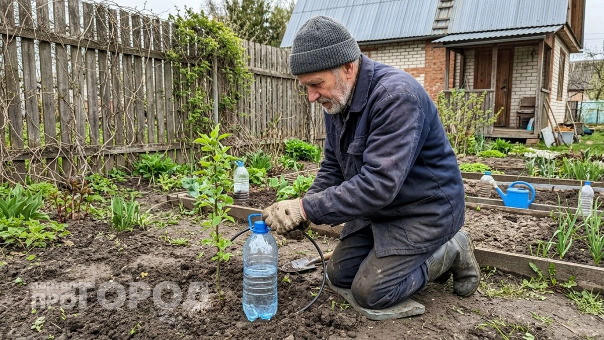 Храню пластиковые бутылки с осени и каждую весну получаю десяток готовых инструментов для огорода