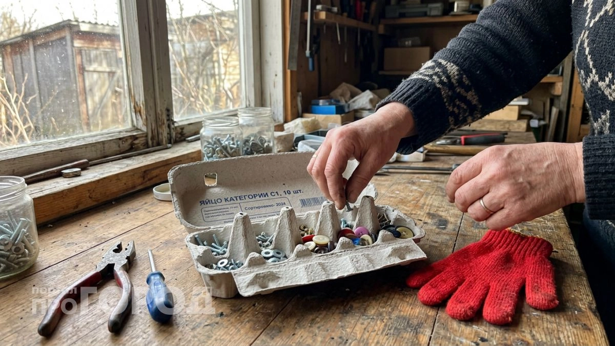 Стоило один раз сделать из картонок от яиц удобный органайзер, и теперь муж запрещает мне их выкидывать