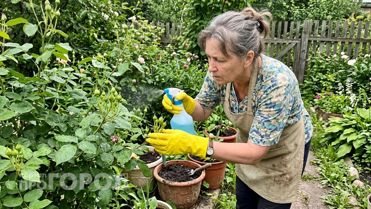 Развела обычное мыло в теплой воде и через три дня на розах не осталось ни одной тли – без единого яда