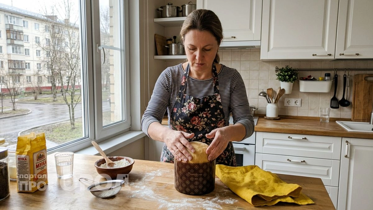 Перешла на александрийское тесто и теперь куличи мягкие, пышные и не сохнут даже спустя неделю