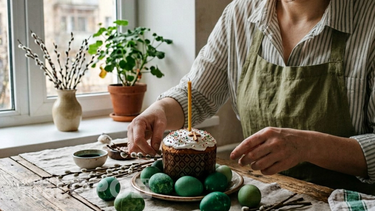 Неожиданный способ покрасить яйца в изумрудный оттенок: без химии – только природные красители