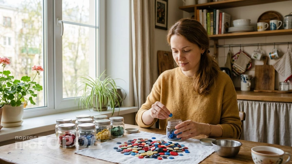 Собираю пуговицы со всей старой одежды и делаю из них такой декор для дома, что гости принимают за дизайнерский