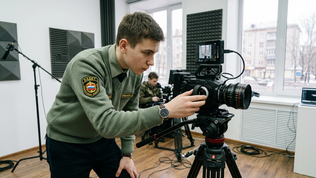 Глава Чувашии посетил школьную медиастудию за 5,7 млн рублей