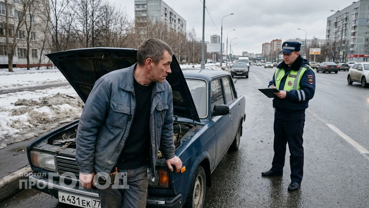 Водители не знают одно простое слово, которое сразу останавливает любую проверку капота инспектором ДПС