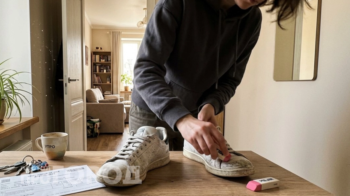 Как отмыть обувь до состояния новой за 30 секунд – и причем здесь ластик