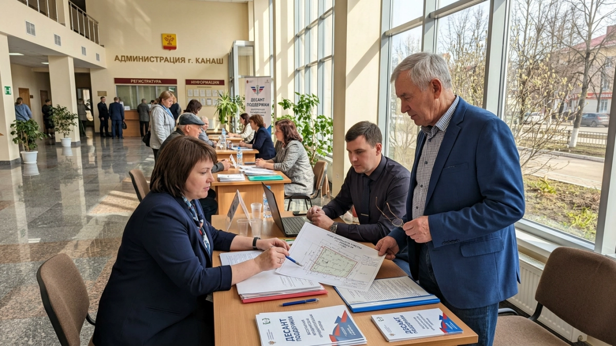 «Десант поддержки»: около 100 жителей Канаша решили вопросы с льготами и выплатами