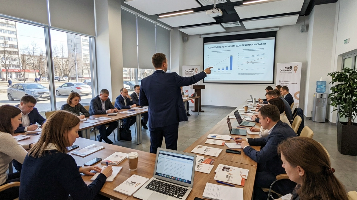 Налоги — 2026: что изменится для малого бизнеса Чувашии