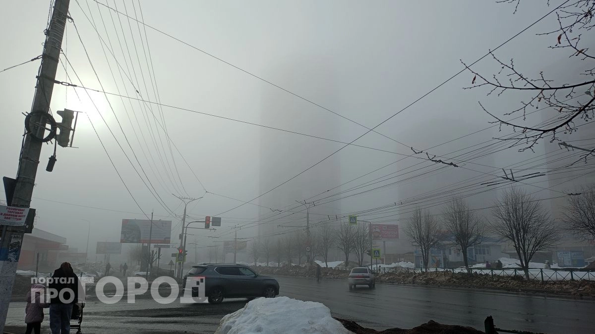 Воскресенье в Чувашии будет теплым, но дождливым и туманным