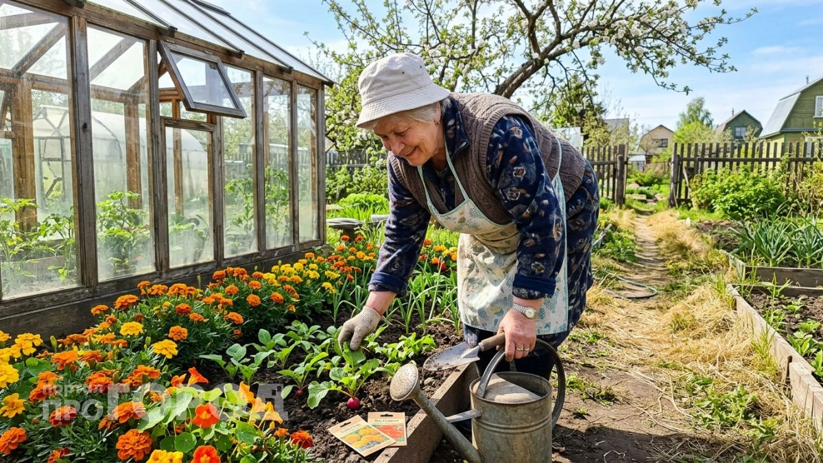 Выбросила все бархатцы из теплицы ради этого растения: теперь паутинный клещ обходит мои грядки стороной