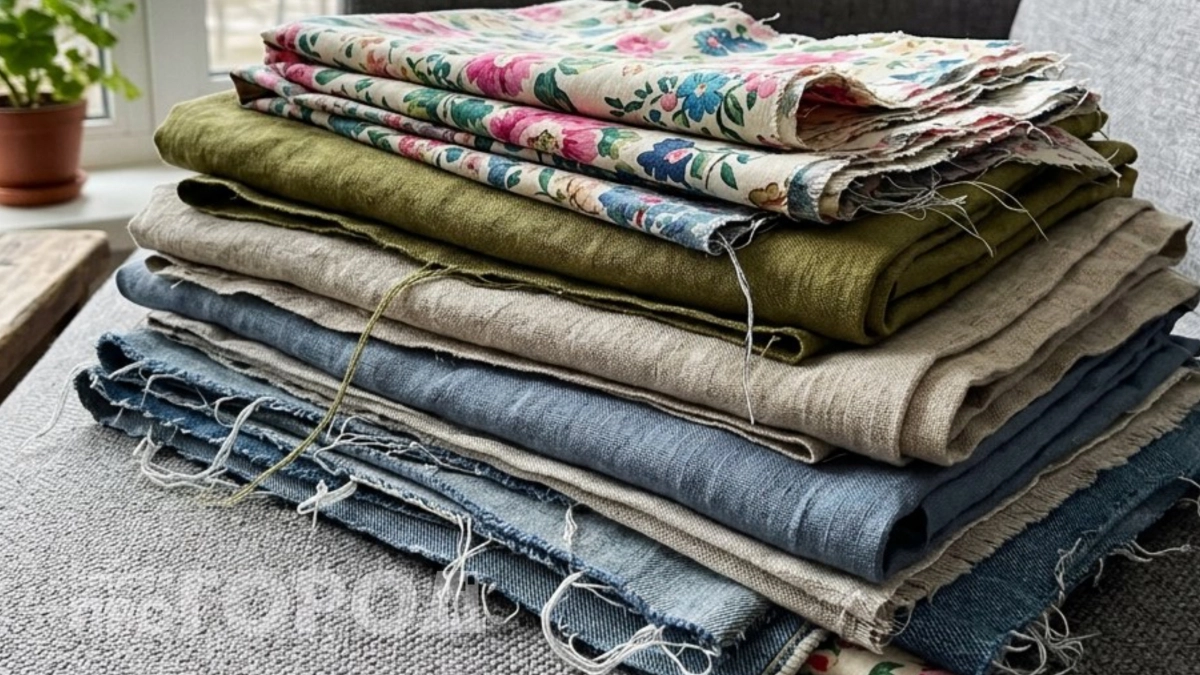 Старые обрезки ткани не выкидываю ни в коем случае: вот что делаю из них за 10 минут для дома