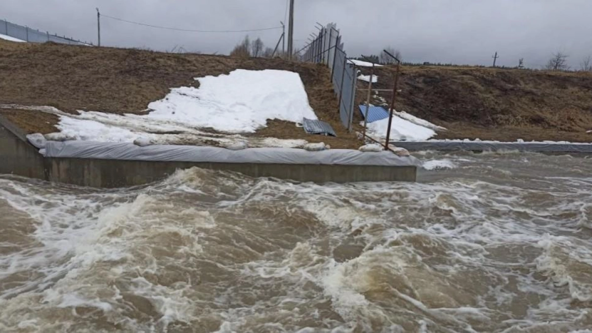 Вурнарское водохранилище Чувашии бьёт рекорд подъёма воды за 15 лет
