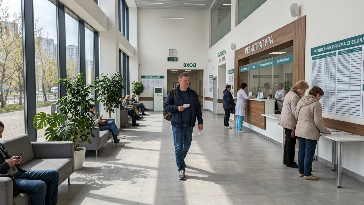 Поликлиника №6 ГКБ №1 приняла 500 пациентов в первые рабочие выходные